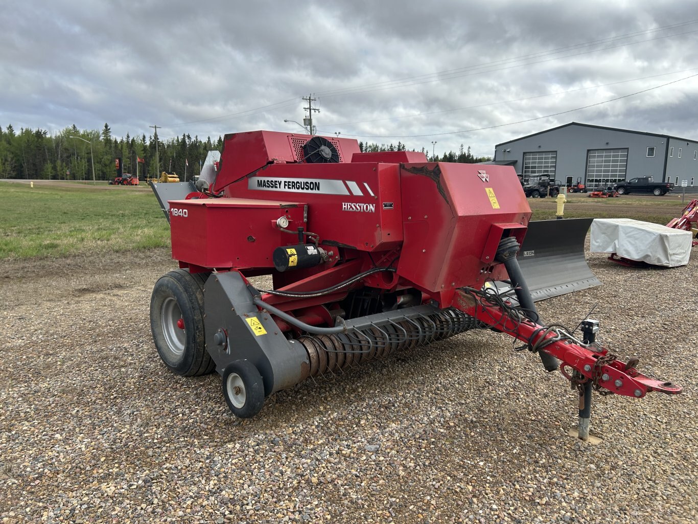 2018 Massey Ferguson 1840 Hesston Baler #9700 DP