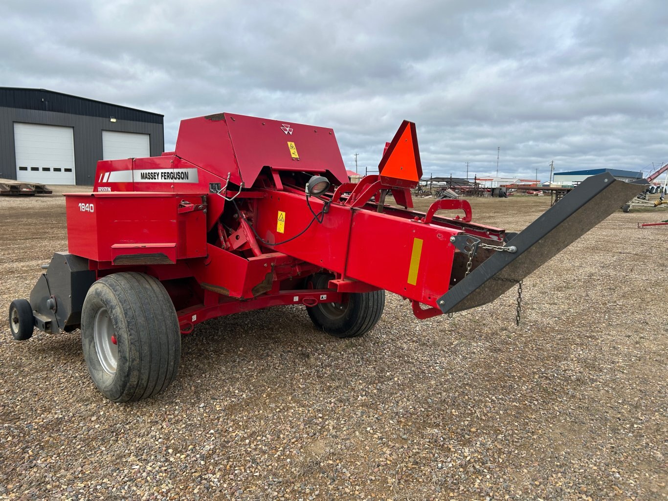 2018 Massey Ferguson 1840 Hesston Baler #9700 DP