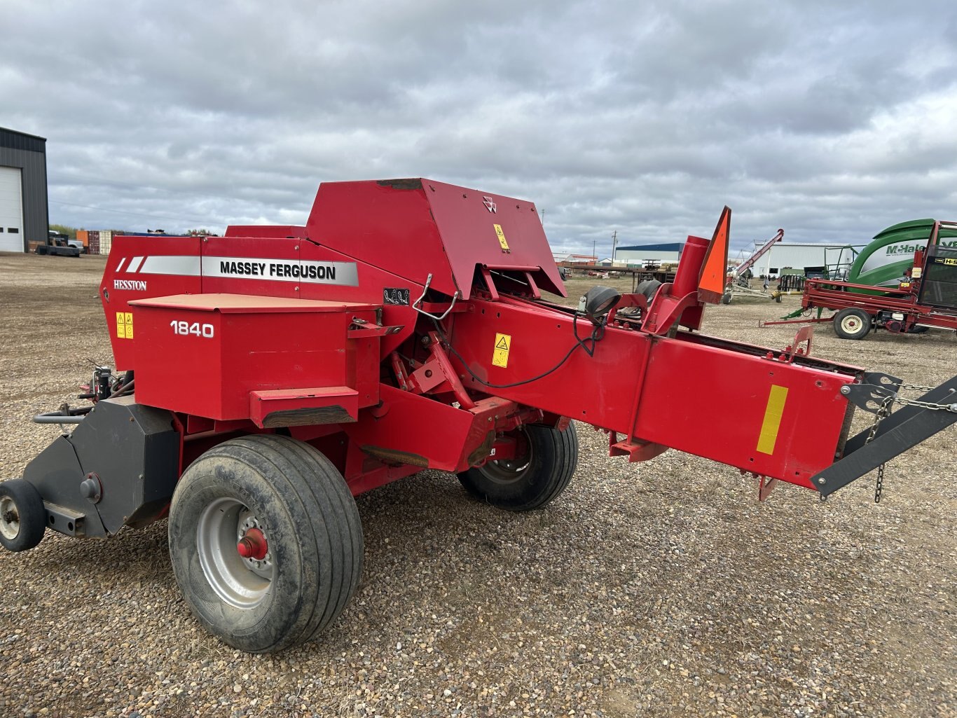 2018 Massey Ferguson 1840 Hesston Baler #9700 DP
