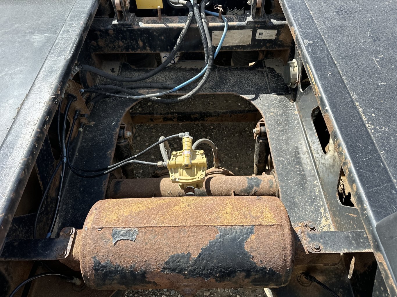 2006 Trail King MG Series Heavy Double Drop Lowbed Trailer & Booster #9747 DP