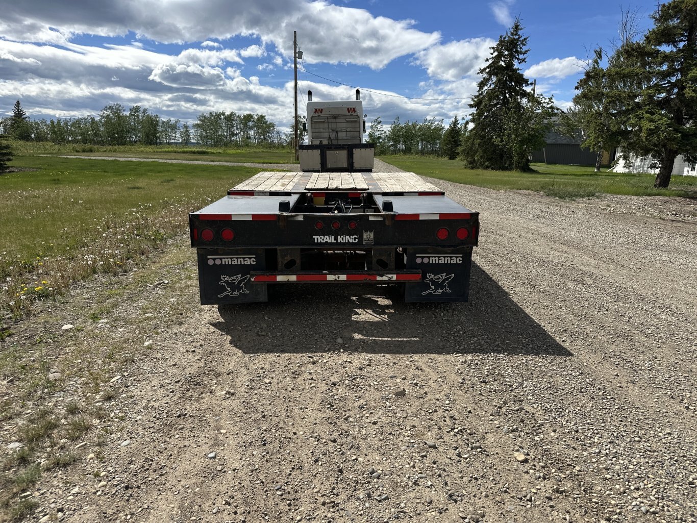 2006 Trail King MG Series Heavy Double Drop Lowbed Trailer & Booster #9747 DP