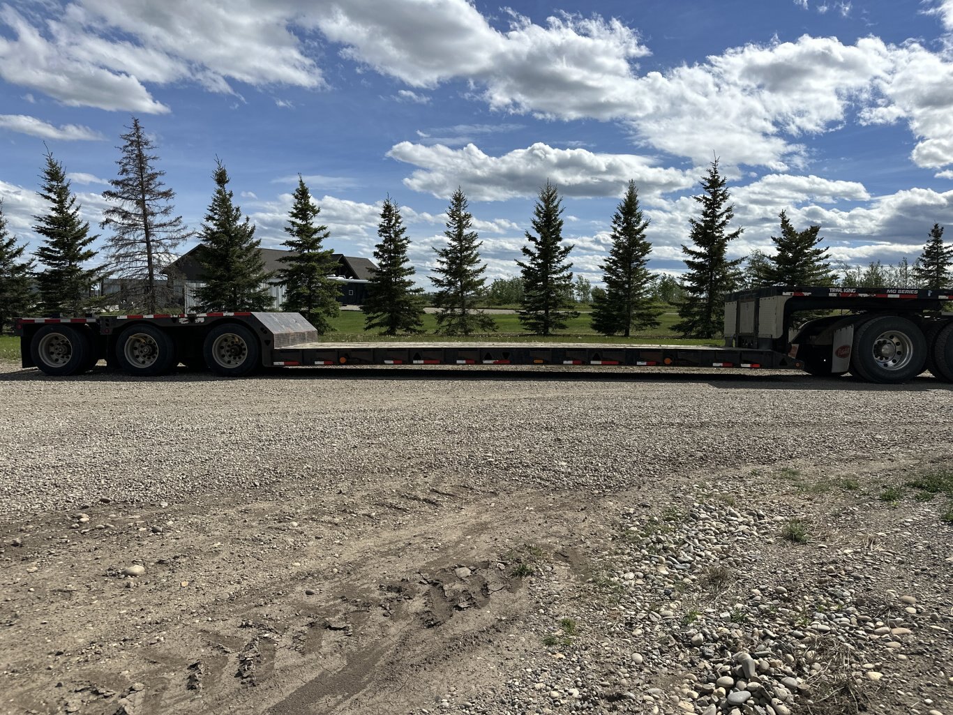 2006 Trail King MG Series Heavy Double Drop Lowbed Trailer & Booster #9747 DP