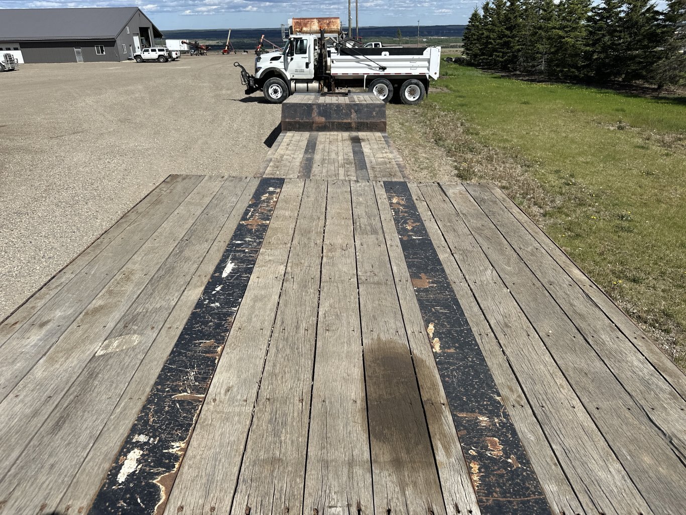 2006 Trail King MG Series Heavy Double Drop Lowbed Trailer & Booster #9747 DP