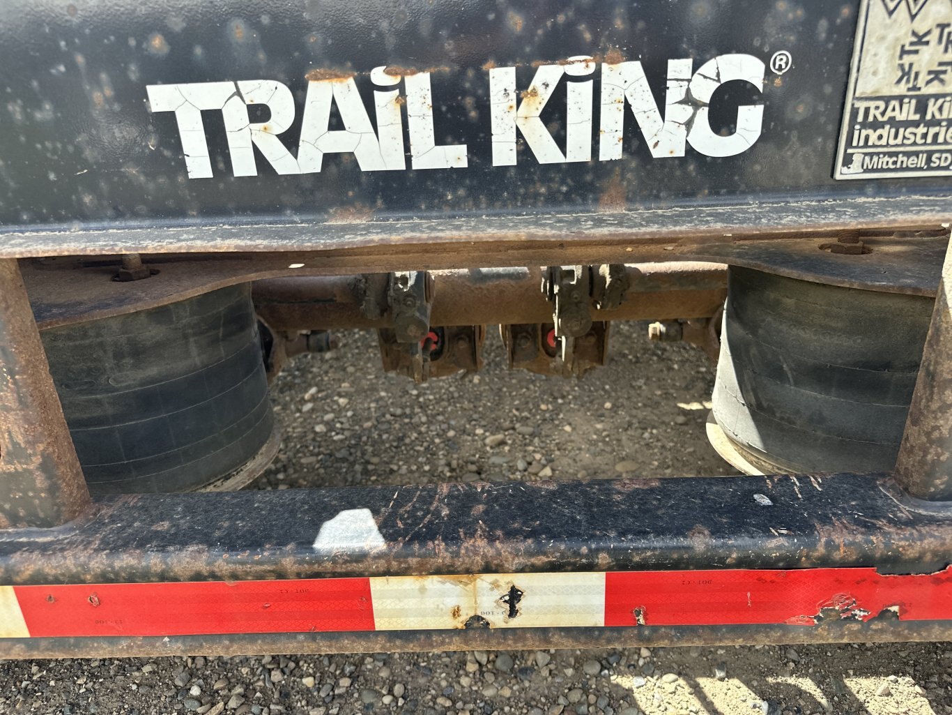 2006 Trail King MG Series Heavy Double Drop Lowbed Trailer & Booster #9747 DP