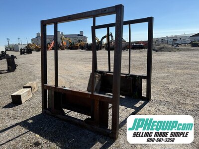 Skid Steer Bale Fork #C1084 JP