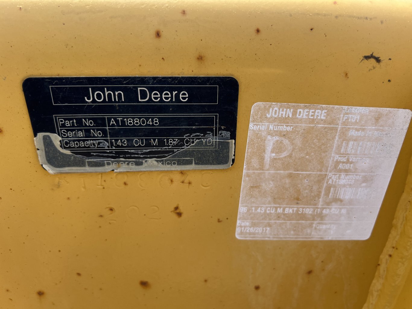 2017 Deere 710L Backhoe 4WD #9780 BP