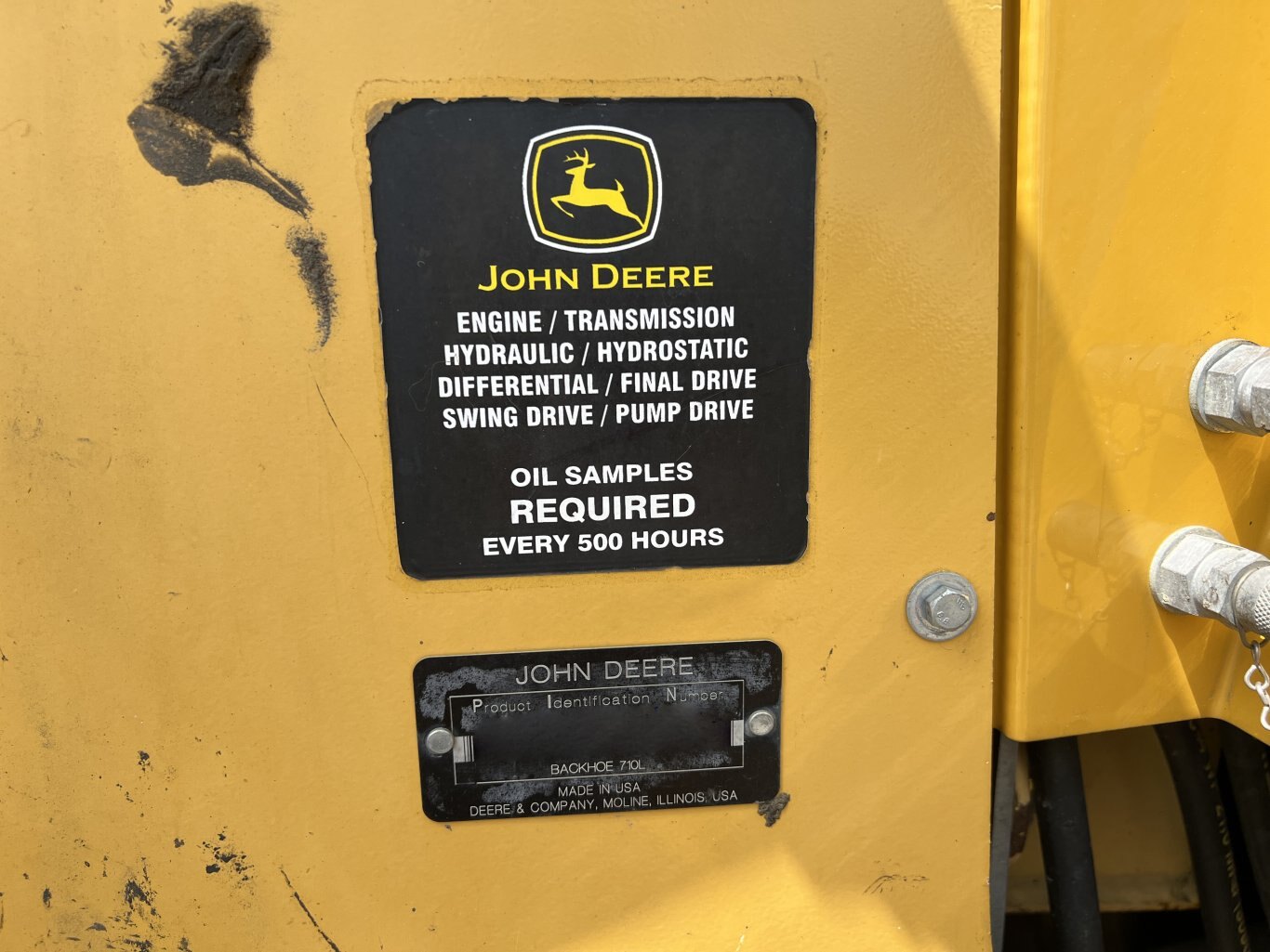 2017 Deere 710L Backhoe 4WD #9780 BP