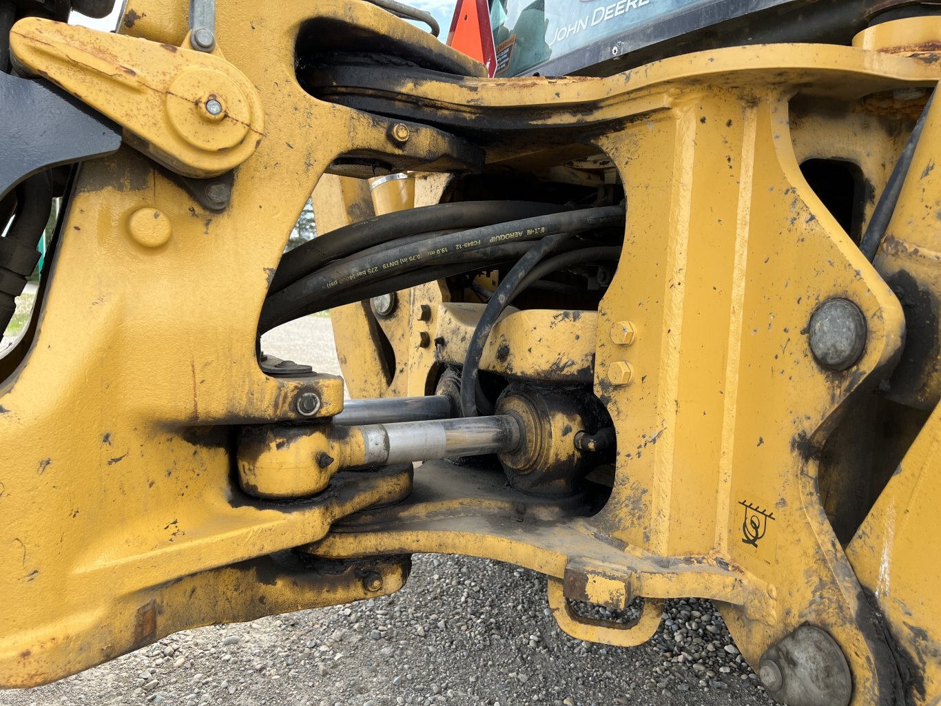 2017 Deere 710L Backhoe 4WD #9780 BP