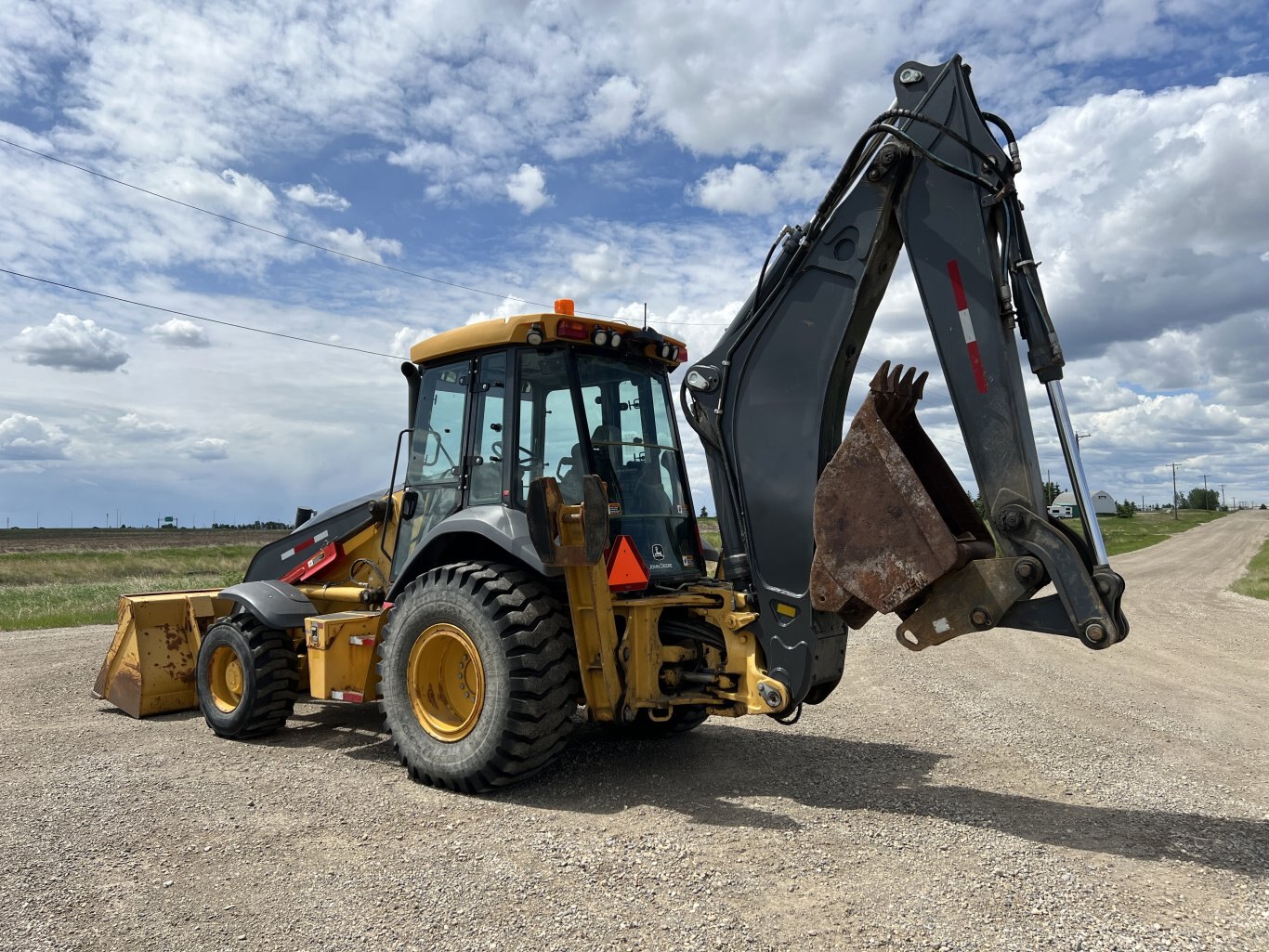 2017 Deere 710L Backhoe 4WD #9780 BP