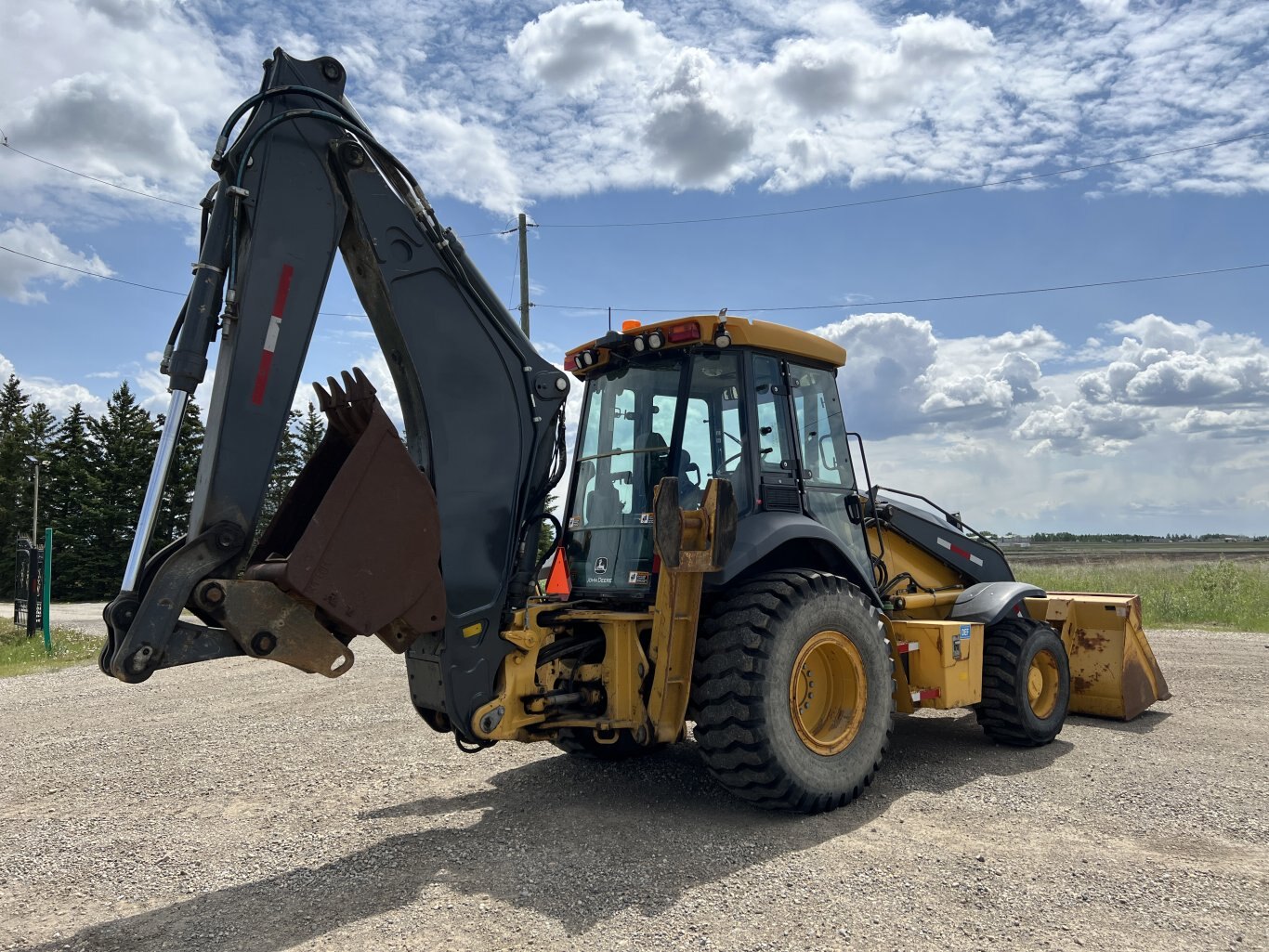 2017 Deere 710L Backhoe 4WD #9780 BP