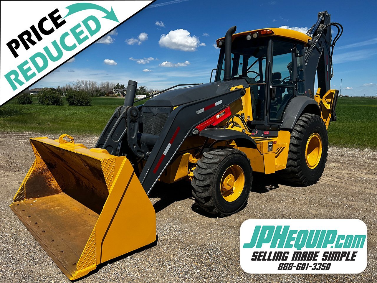 2017 Deere 710L Backhoe 4WD #9780 BP