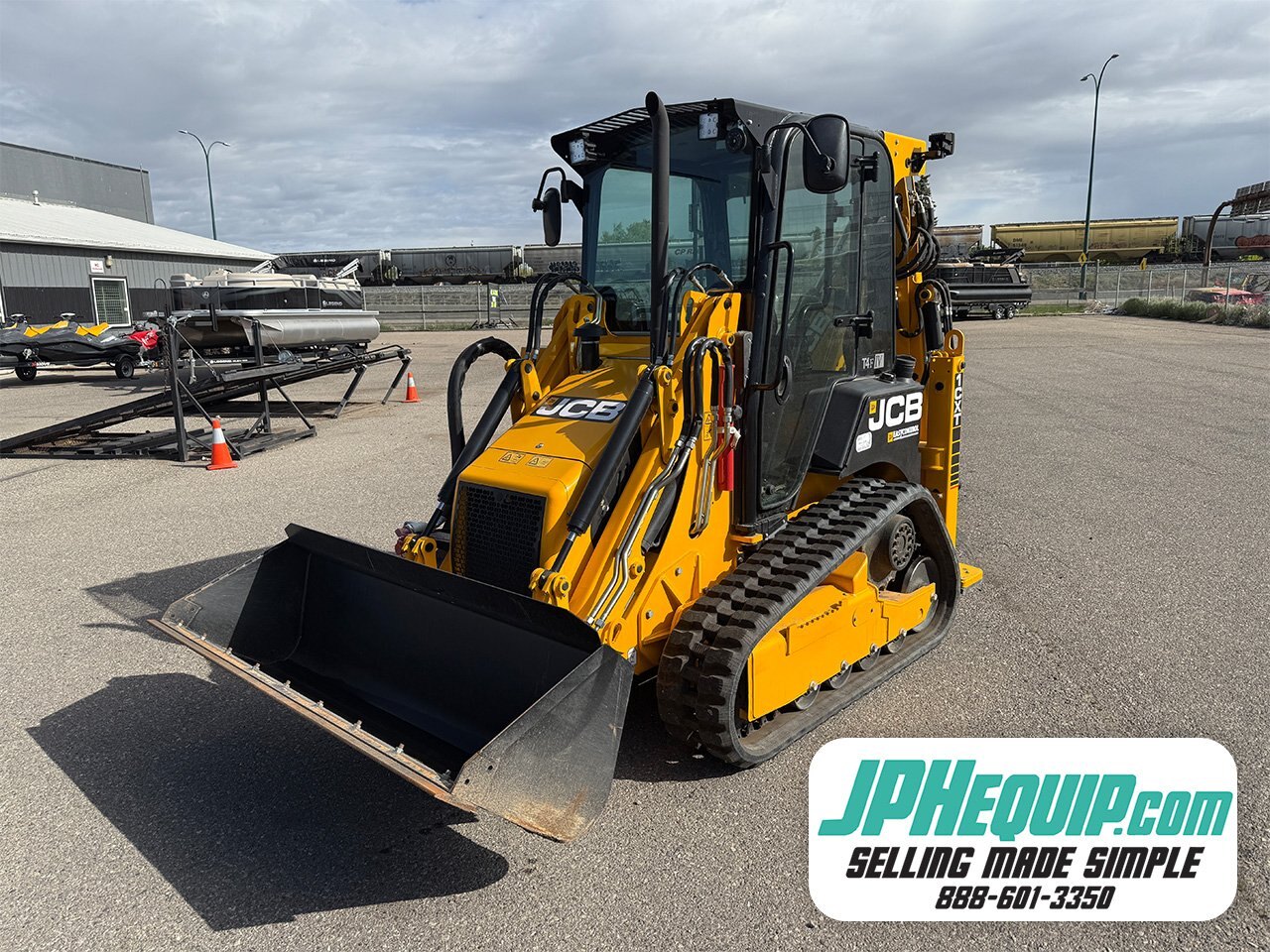 2022 JCB 1CXT Skid Steer Backhoe Loader Combo #9803 JP