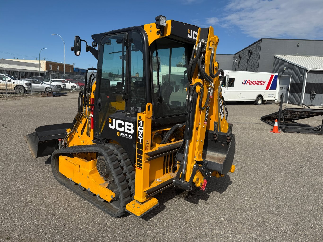 2022 JCB 1CXT Skid Steer Backhoe Loader Combo #9803 JP