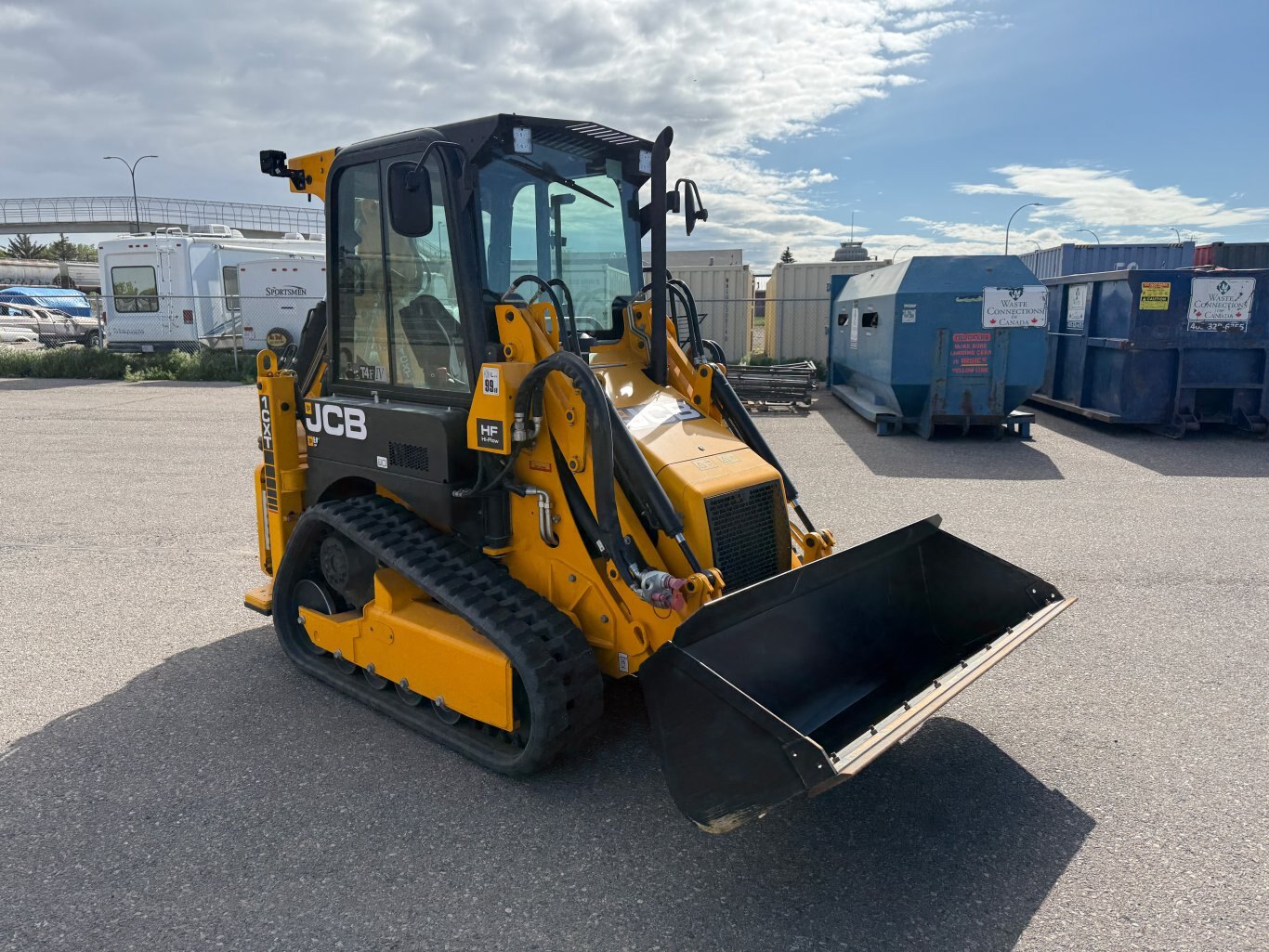 2022 JCB 1CXT Skid Steer Backhoe Loader Combo #9803 JP