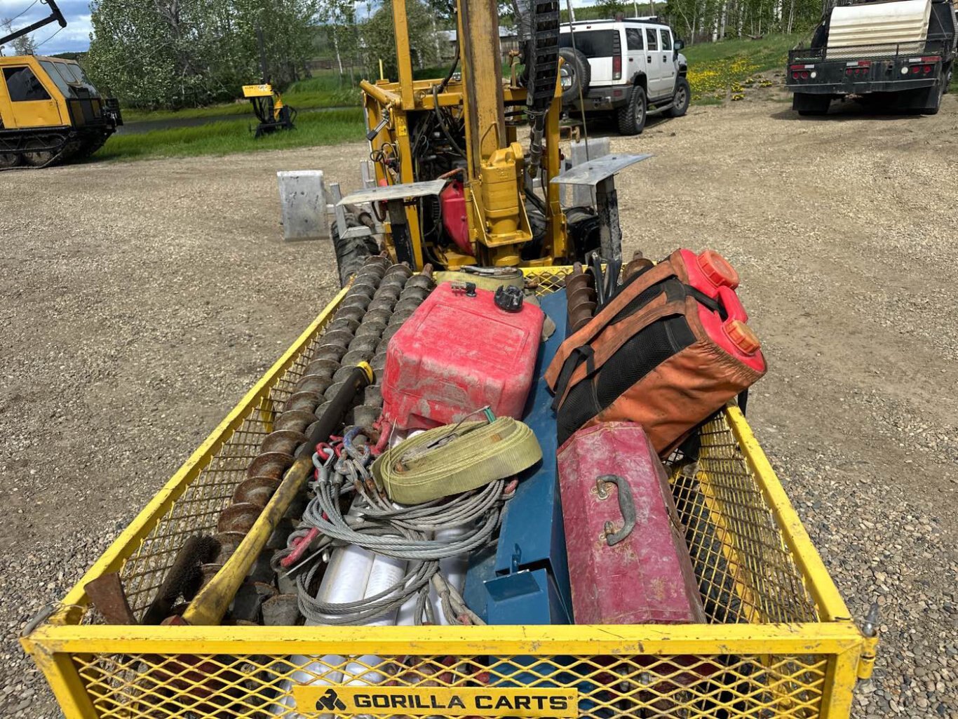 Mobile 2400 Self Propelled Heli Portable Drill #9809 DP