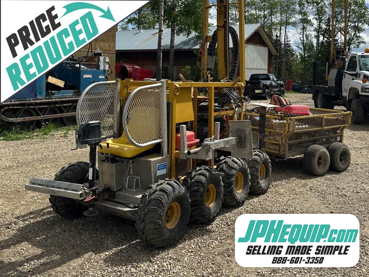 Mobile 2400 Self Propelled Heli Portable Drill #9809 DP