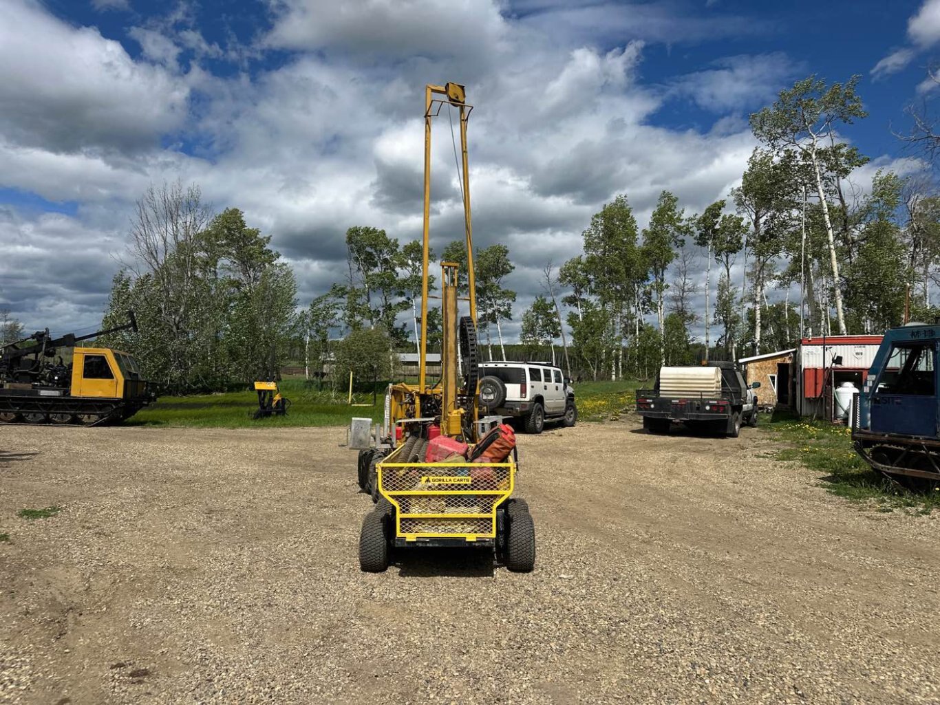 Mobile 2400 Self Propelled Heli Portable Drill #9809 DP