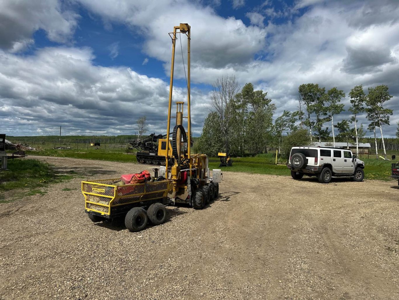 Mobile 2400 Self Propelled Heli Portable Drill #9809 DP