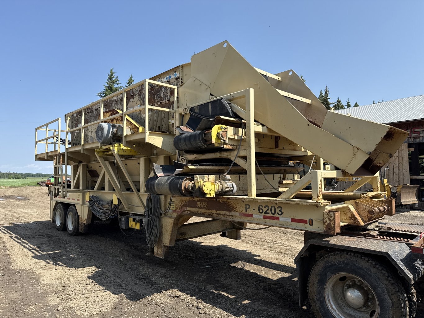 2011 Telsmith 6203 32LP Screen Plant #9837 JA