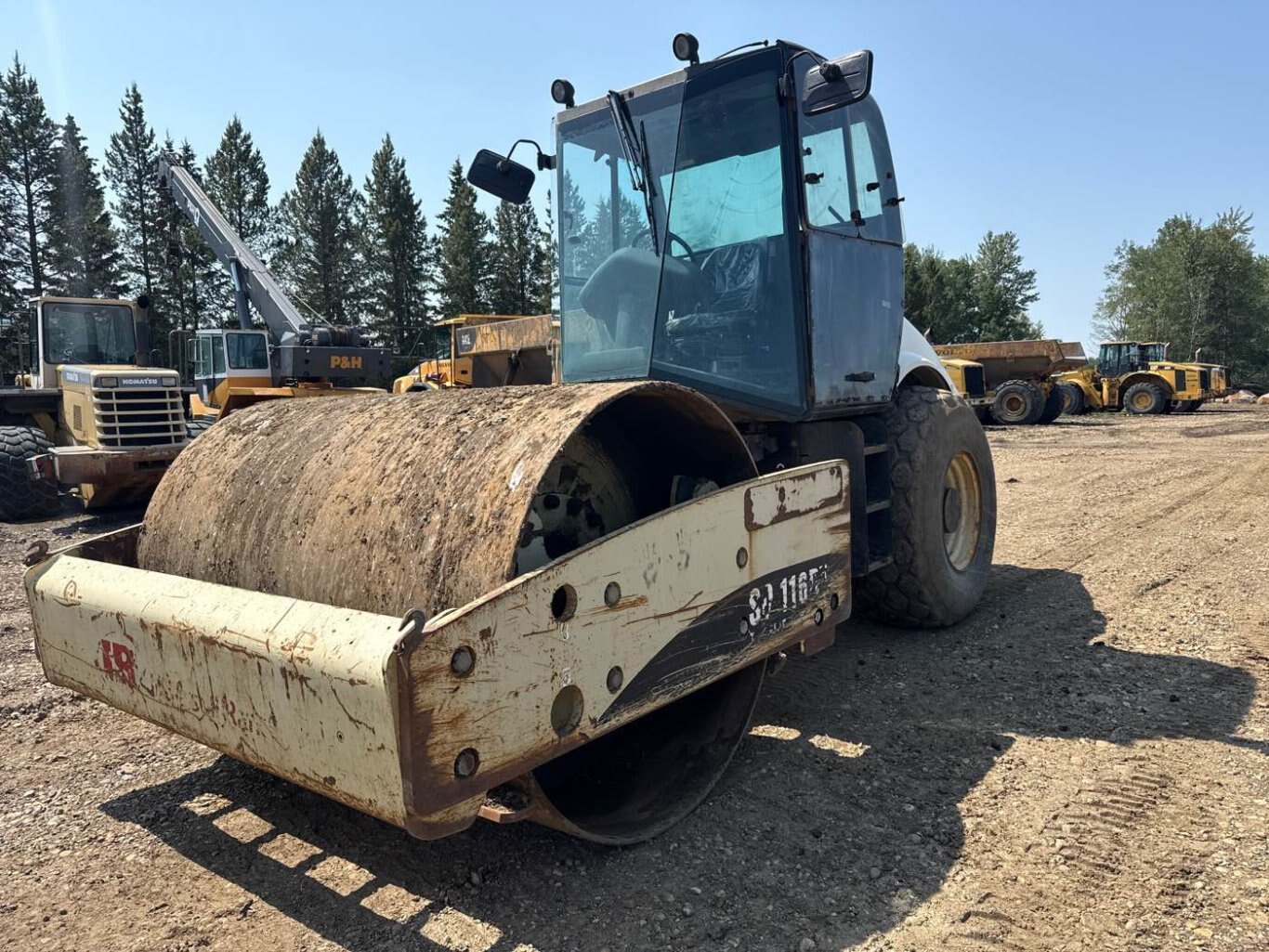 2007 Ingersoll Rand SD 116DX TF Smooth Drum Compactor #9838 JA