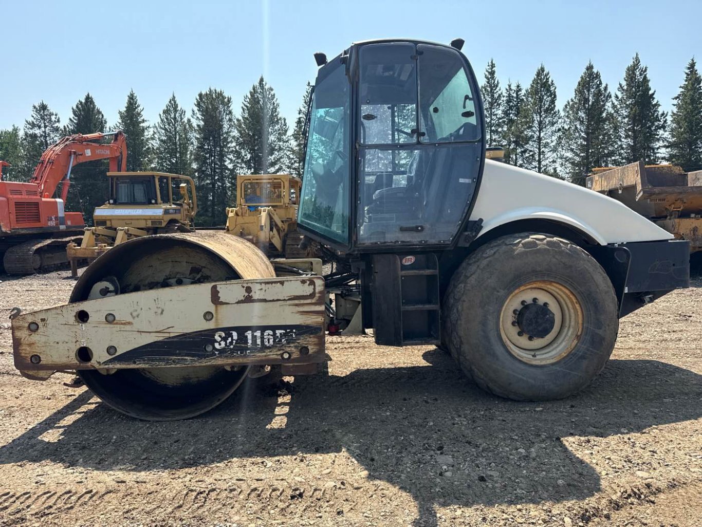 2007 Ingersoll Rand SD 116DX TF Smooth Drum Compactor #9838 JA
