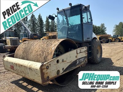 2007 Ingersoll-Rand SD-116DX TF Smooth Drum Compactor #9838 JA