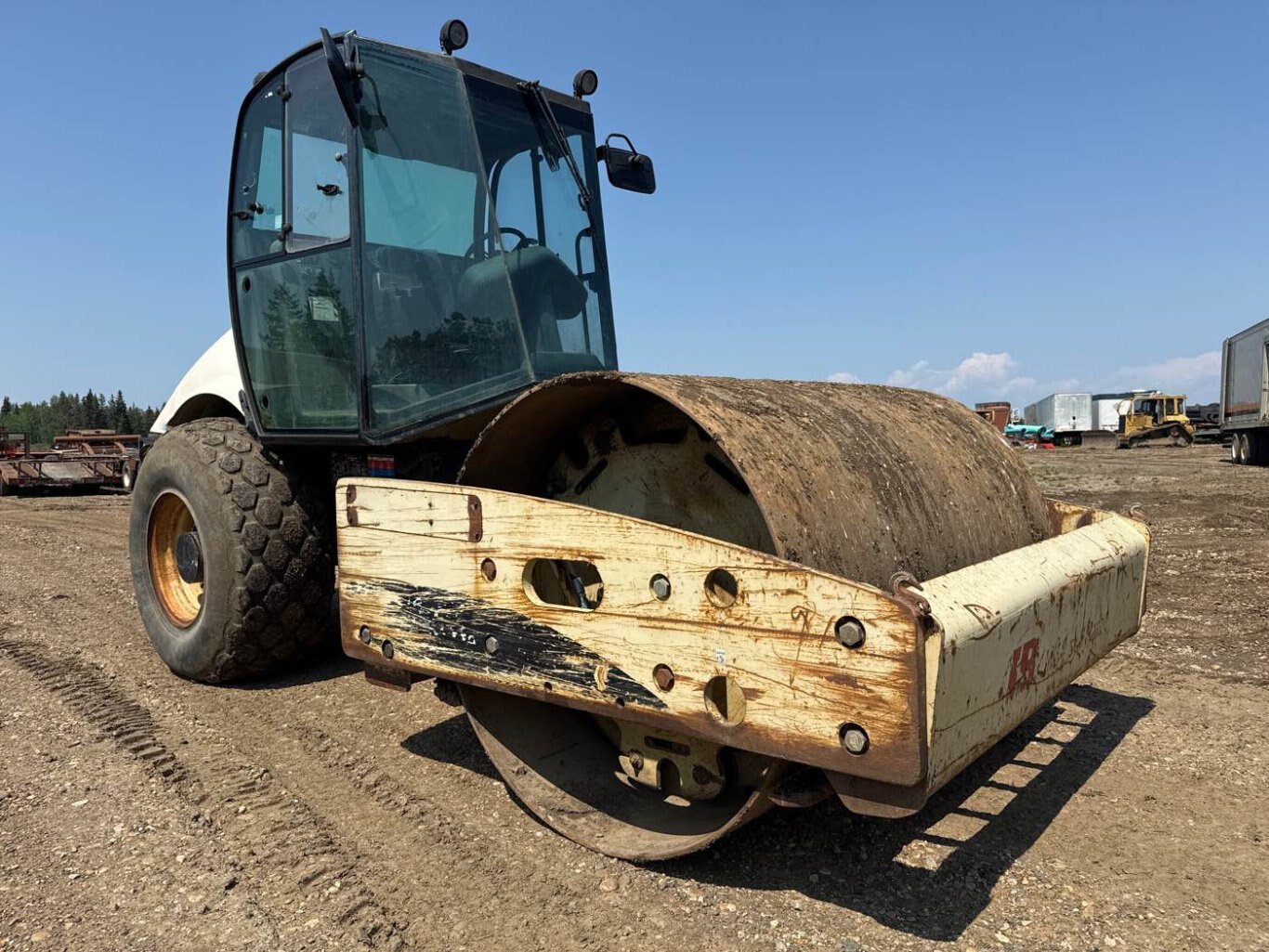2007 Ingersoll Rand SD 116DX TF Smooth Drum Compactor #9838 JA