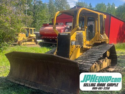 1991 CAT D5H Crawler Tractor with Winch #9839 DP