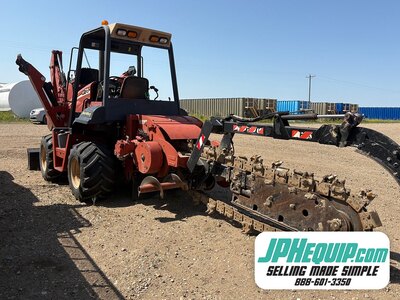 2005 Ditch Witch RT75 with a 720 backhoe and H910 Trencher #9846 AS