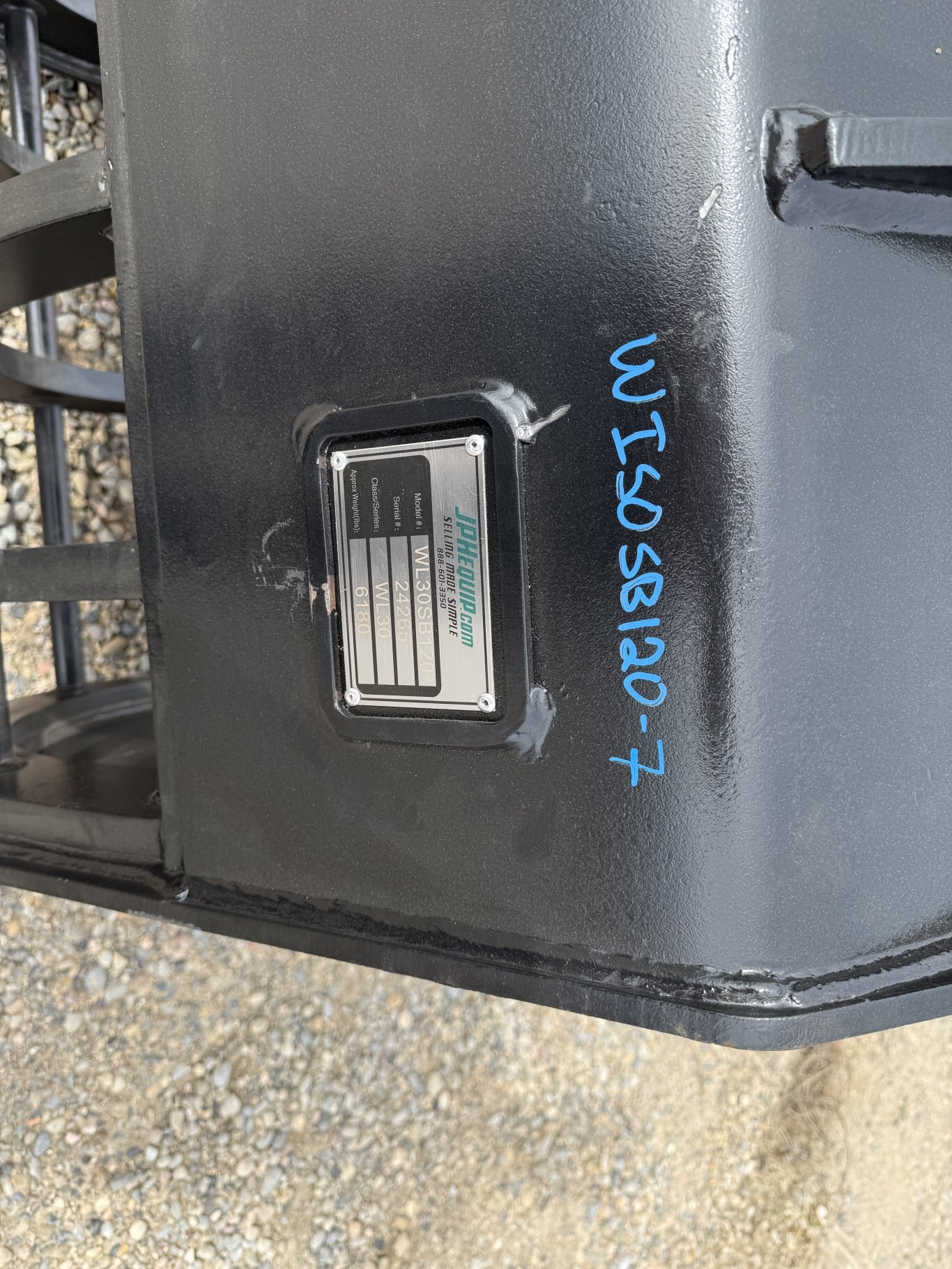 ISO Wheel Loader Bucket Skeleton 120 inch Wide #WISOSB120 7 JPH