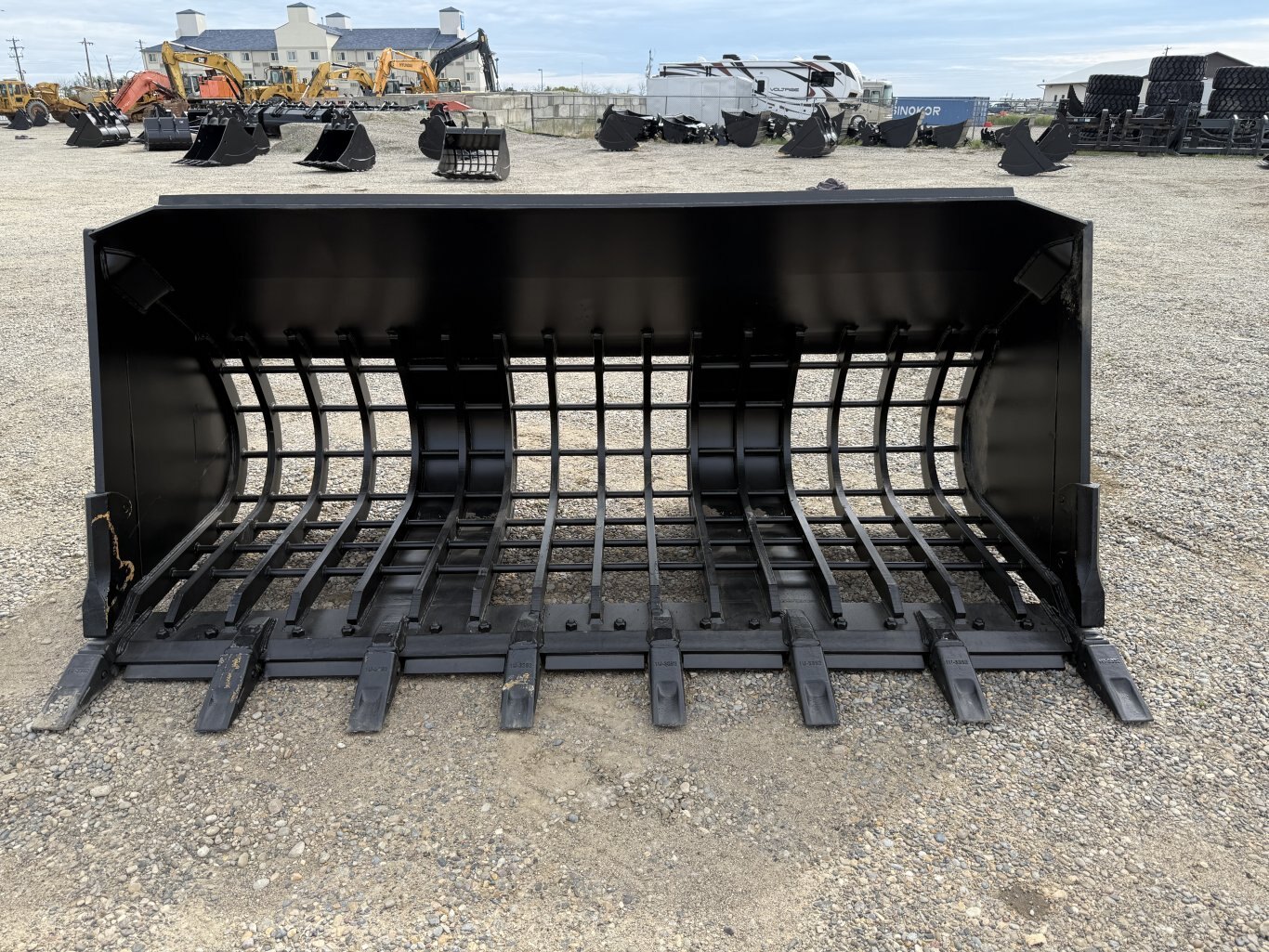 ISO Wheel Loader Bucket Skeleton 120 inch Wide #WISOSB120 7 JPH