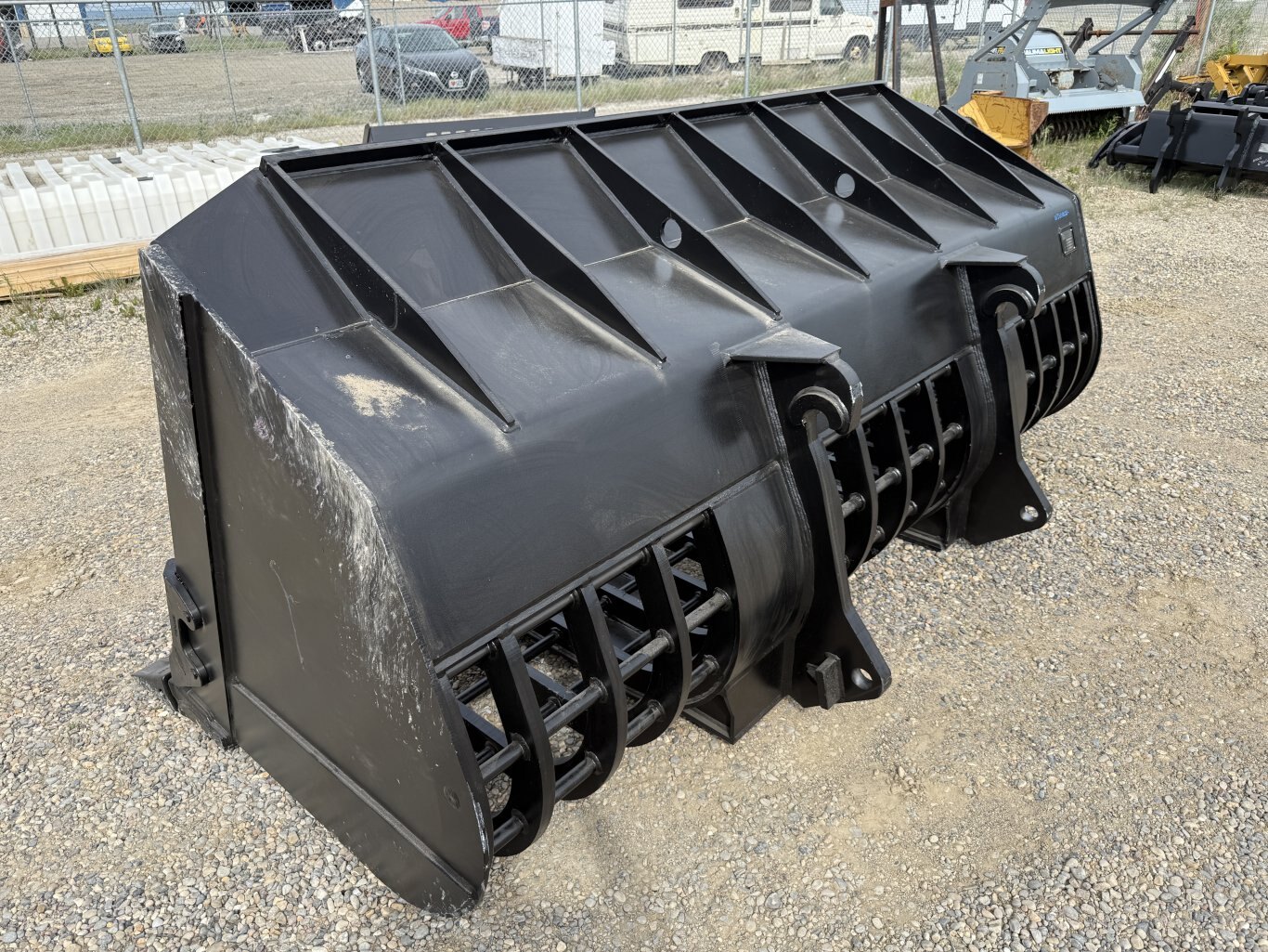 ISO Wheel Loader Bucket Skeleton 120 inch Wide #WISOSB120 7 JPH