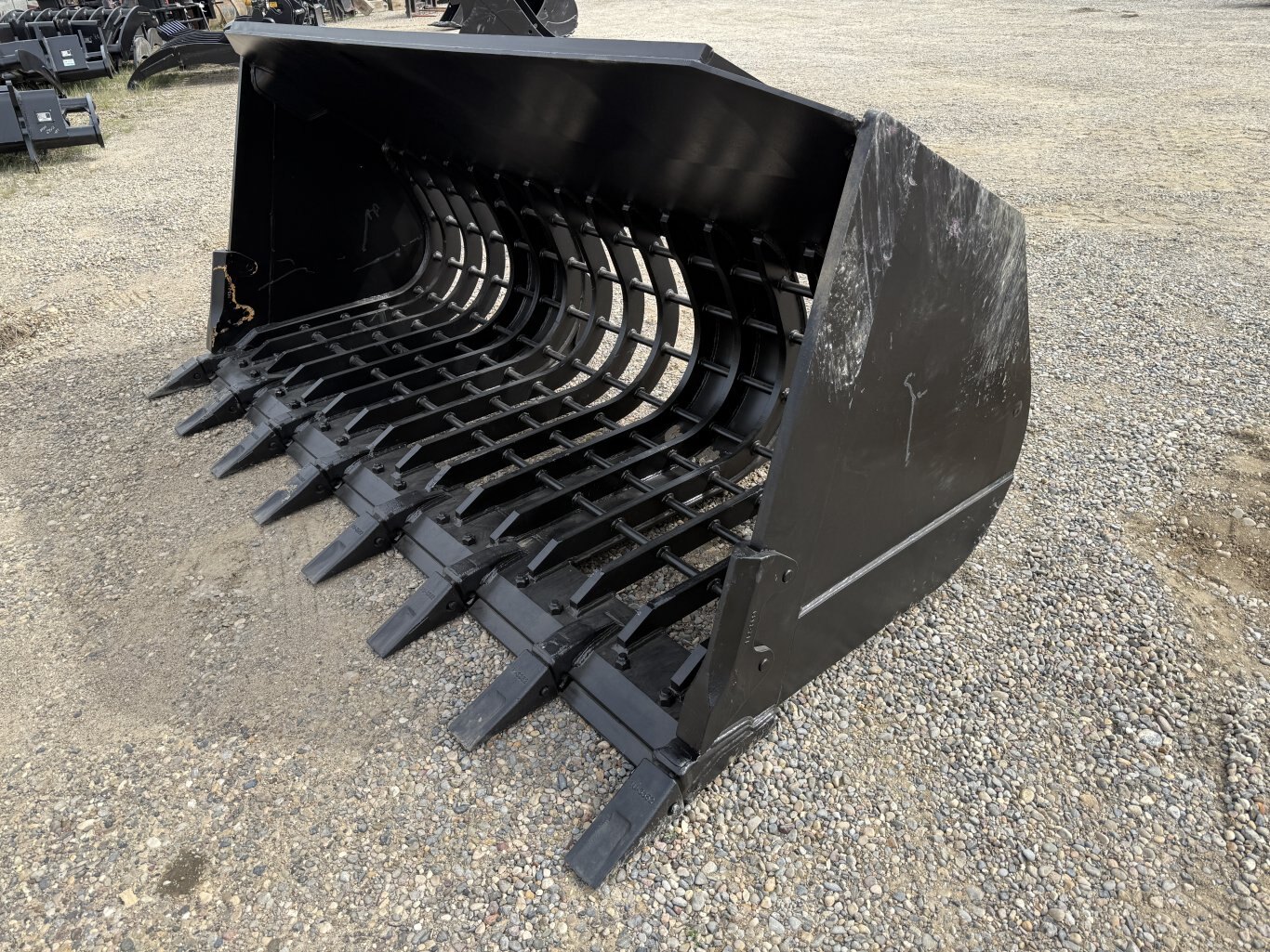 ISO Wheel Loader Bucket Skeleton 120 inch Wide #WISOSB120 7 JPH