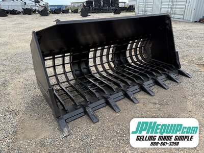 ISO Wheel Loader Bucket Skeleton 120 inch Wide #WISOSB120-7 JPH
