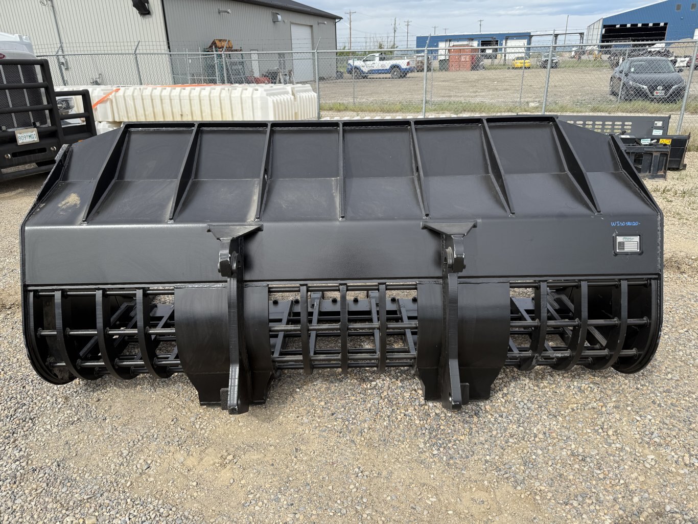 ISO Wheel Loader Bucket Skeleton 120 inch Wide #WISOSB120 7 JPH