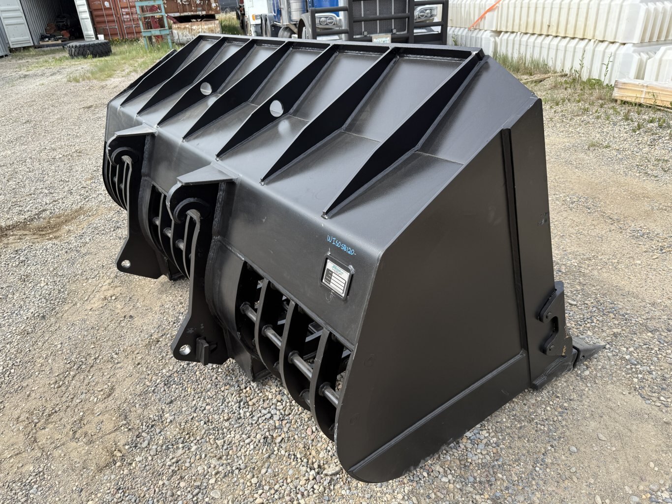 ISO Wheel Loader Bucket Skeleton 120 inch Wide #WISOSB120 7 JPH
