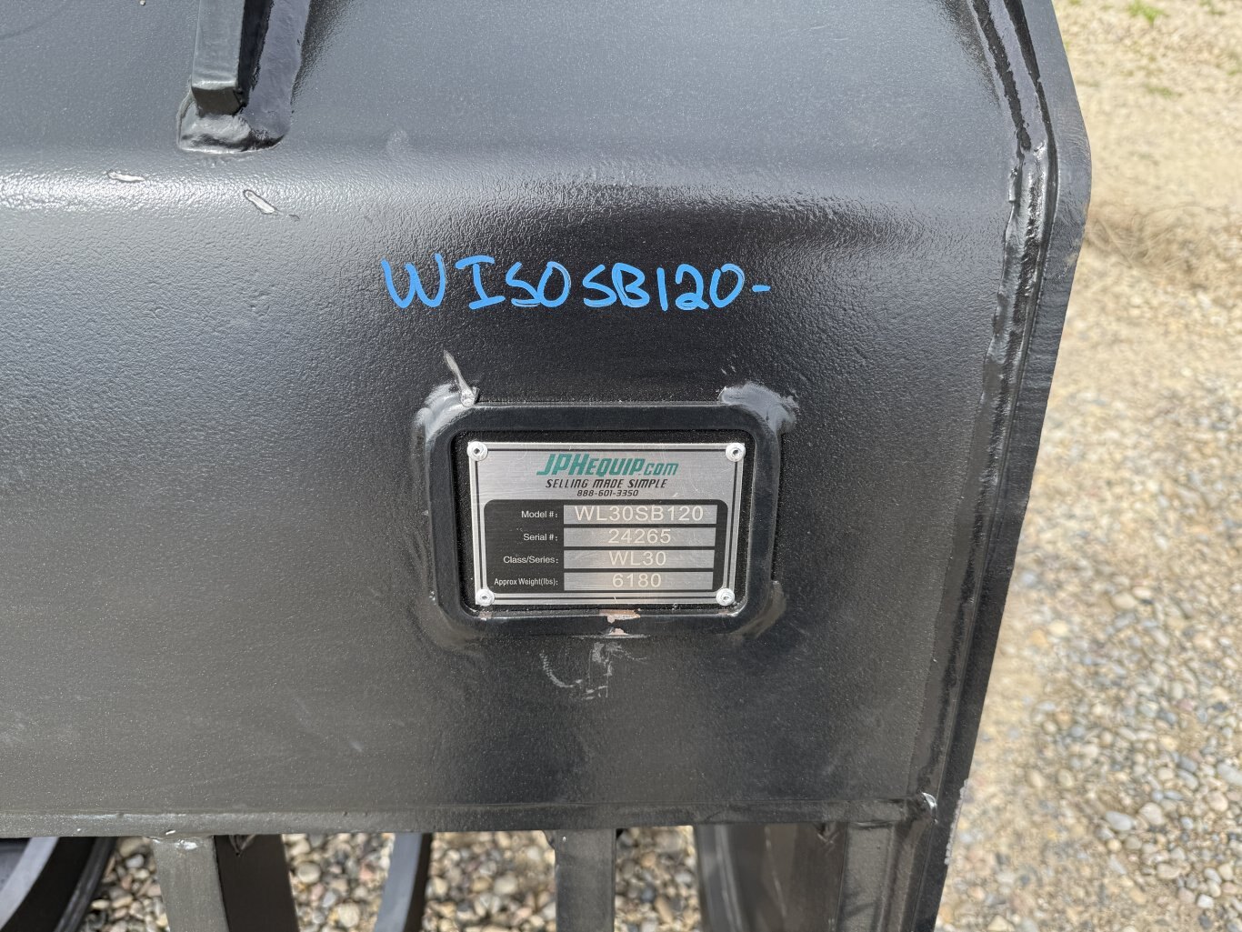 ISO Wheel Loader Bucket Skeleton 120 inch Wide #WISOSB120 7 JPH