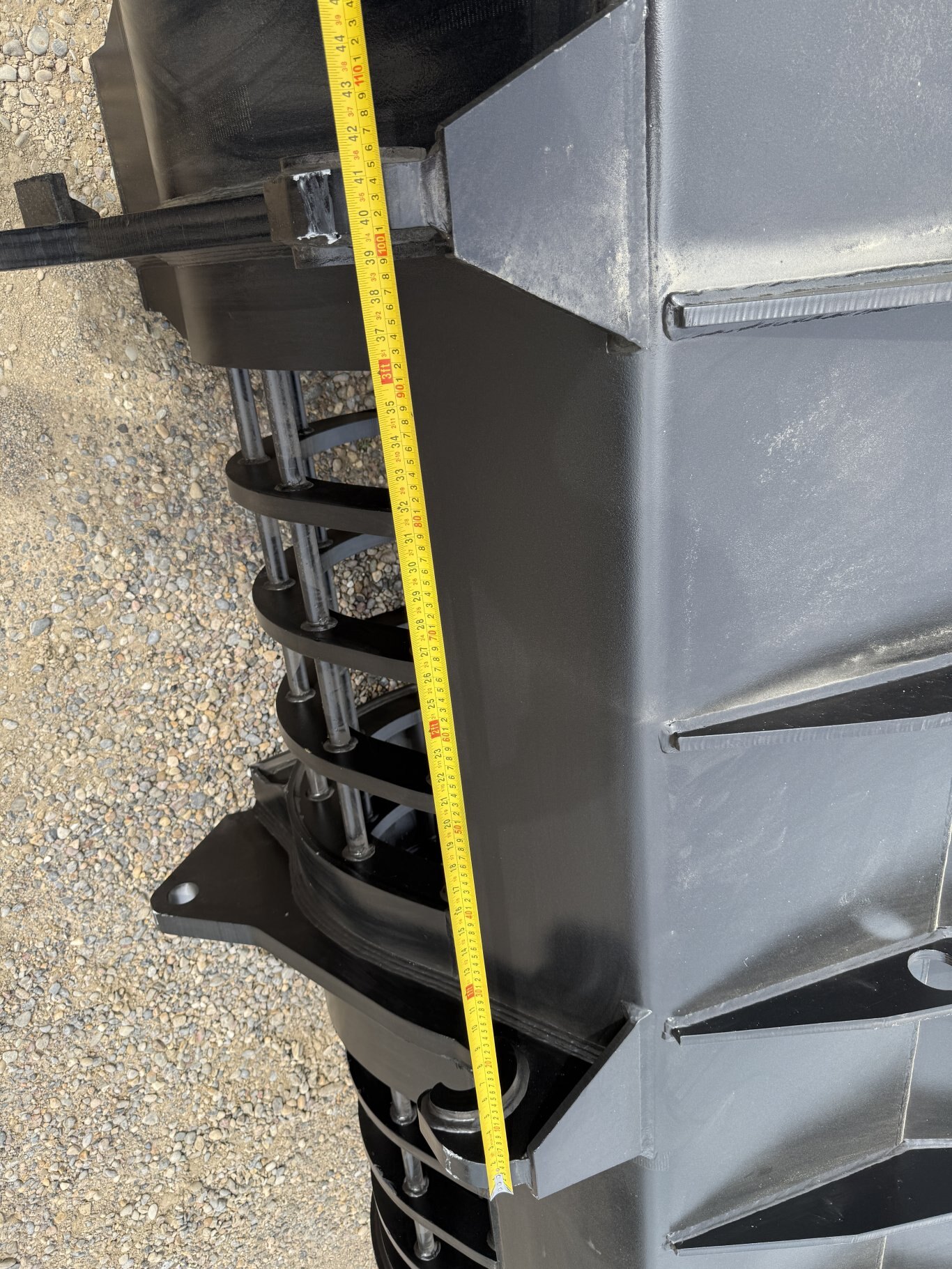 ISO Wheel Loader Bucket Skeleton 120 inch Wide #WISOSB120 7 JPH