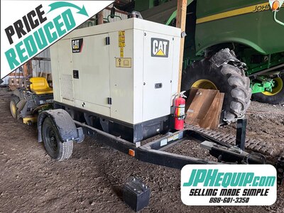 2015 CAT ZQ20 Towable 20kw Generator #9859 JA