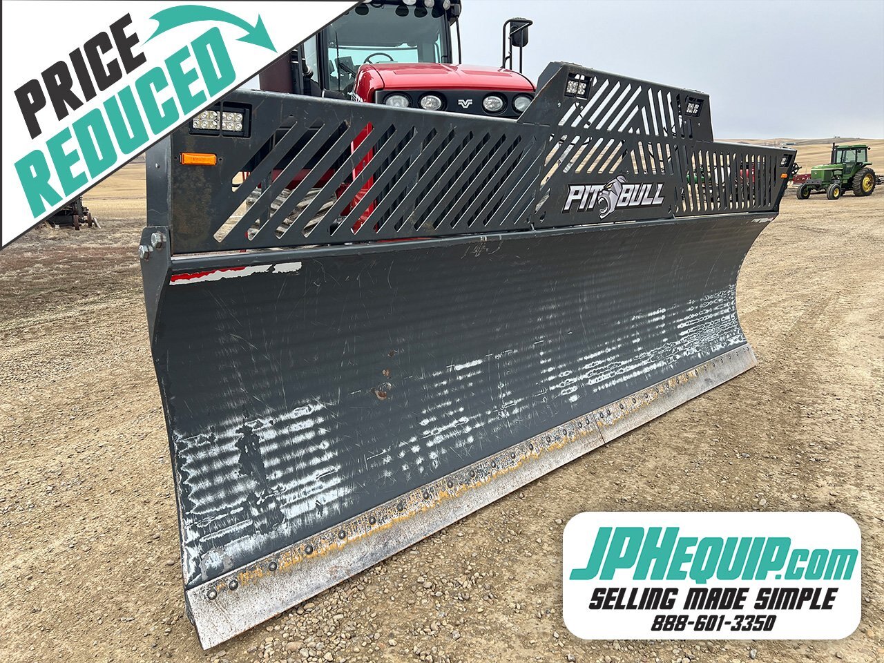 16 ft. Pitbull 3060AD Blade 8 Way Versatile 550DT Dozer Blade #9594 2 BP