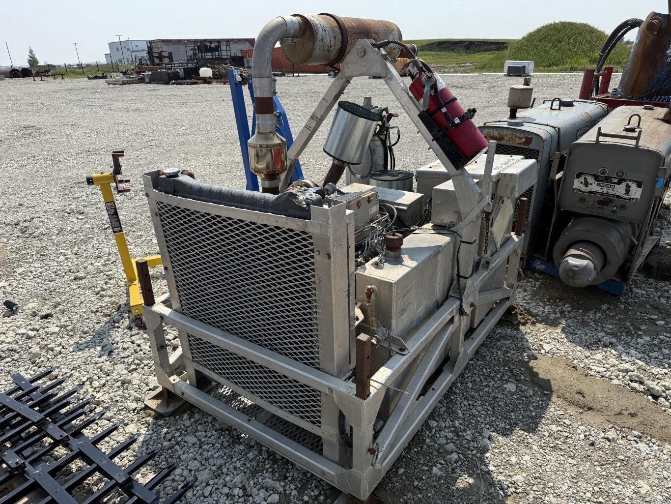 2000 NCA Air Compressor and Carriage #9884 AS