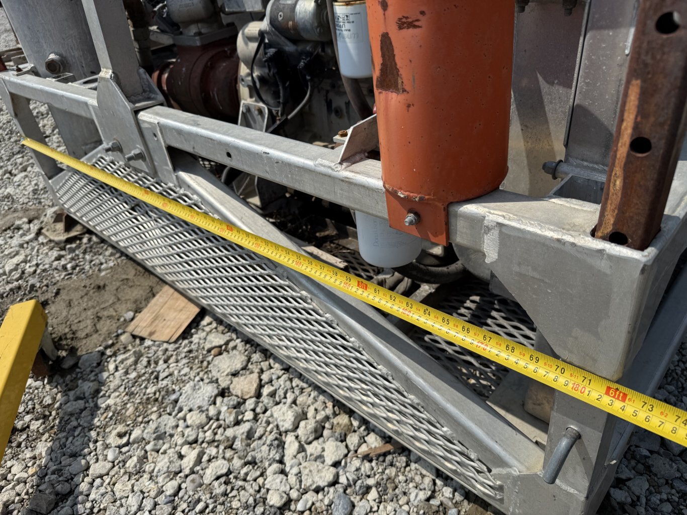 2000 NCA Air Compressor and Carriage #9884 AS