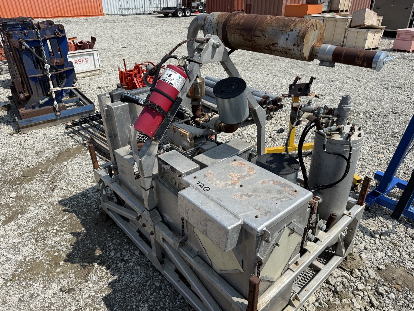 2000 NCA Air Compressor and Carriage #9884 AS