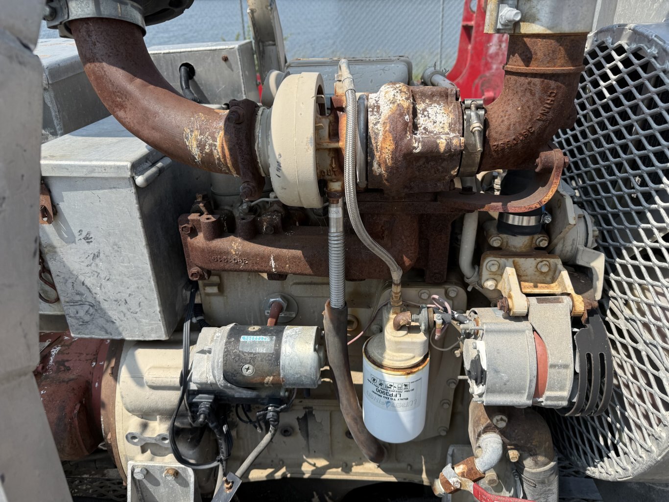 2000 NCA Air Compressor and Carriage #9884 AS