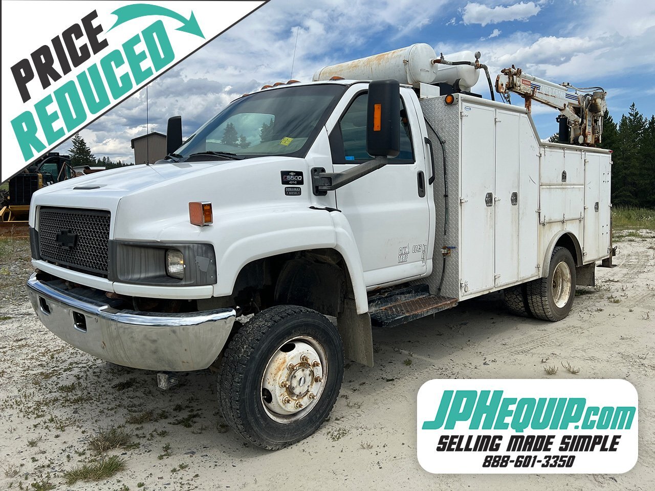 2006 Chevy C5500 Service Truck • 4X4 Mechanic Truck #9901 BP