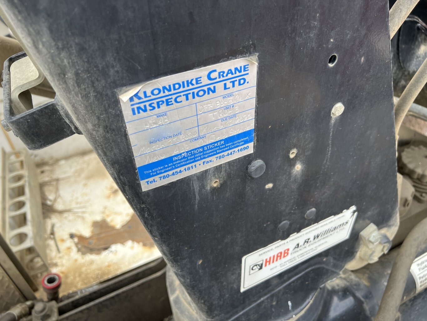 2007 GMC C5500 Service Truck with Hiab 077 BS 3 Knuckle Boom • 4X4 Mechanic Truck #9902 BP