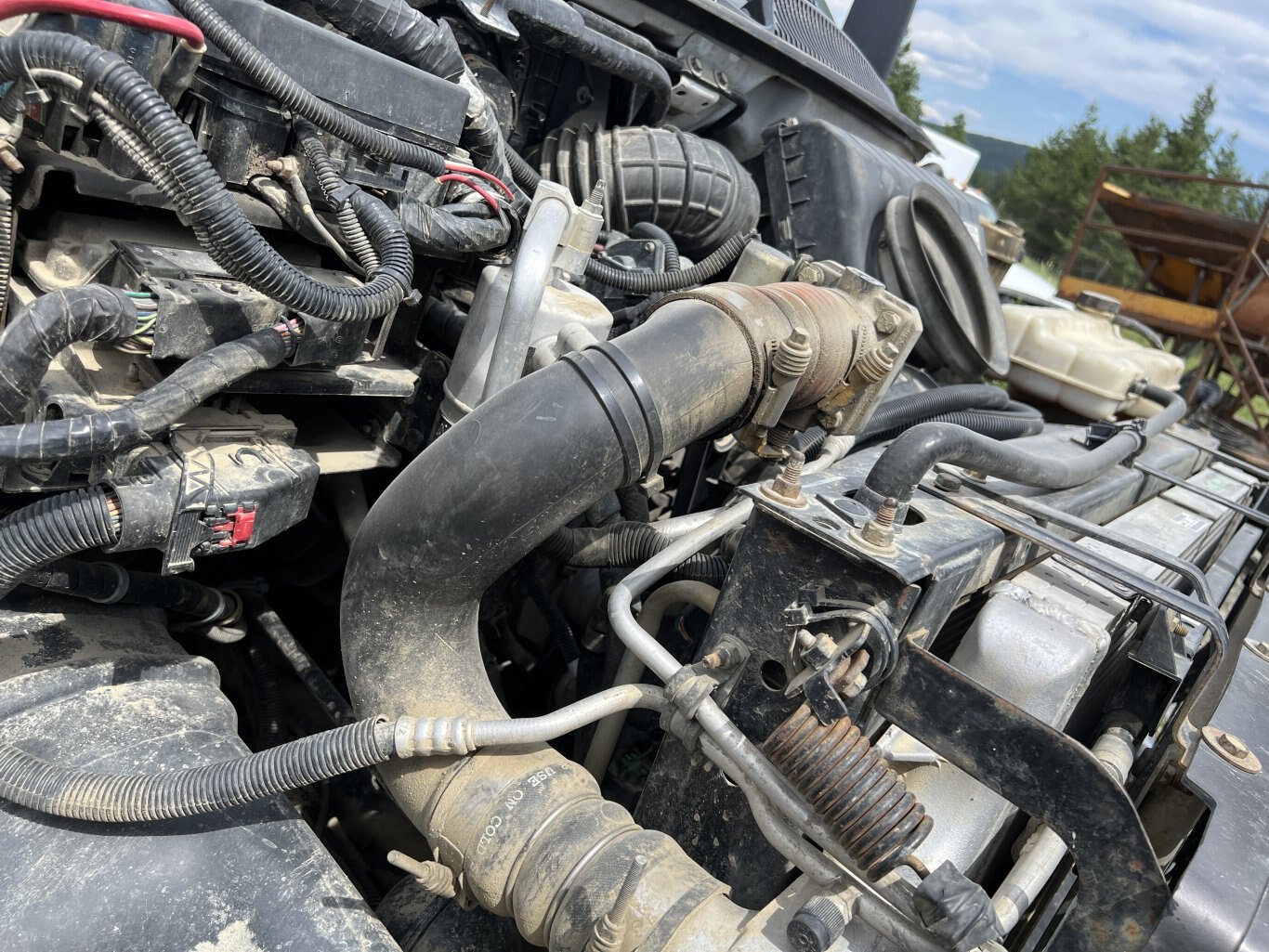 2007 GMC C5500 Service Truck with Hiab 077 BS 3 Knuckle Boom • 4X4 Mechanic Truck #9902 BP