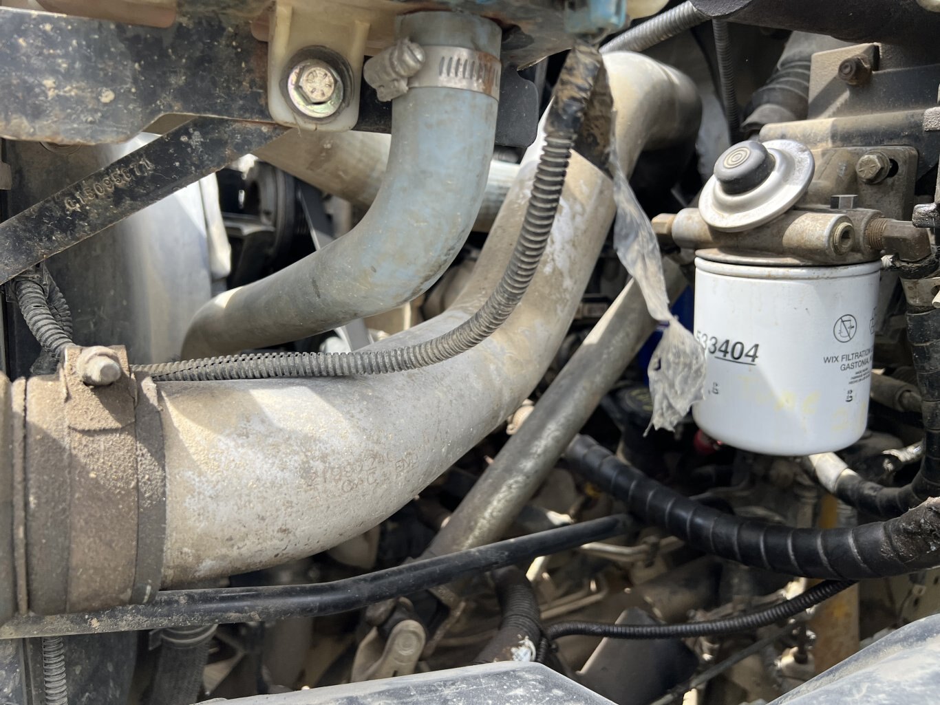 2007 GMC C5500 Service Truck with Hiab 077 BS 3 Knuckle Boom • 4X4 Mechanic Truck #9902 BP