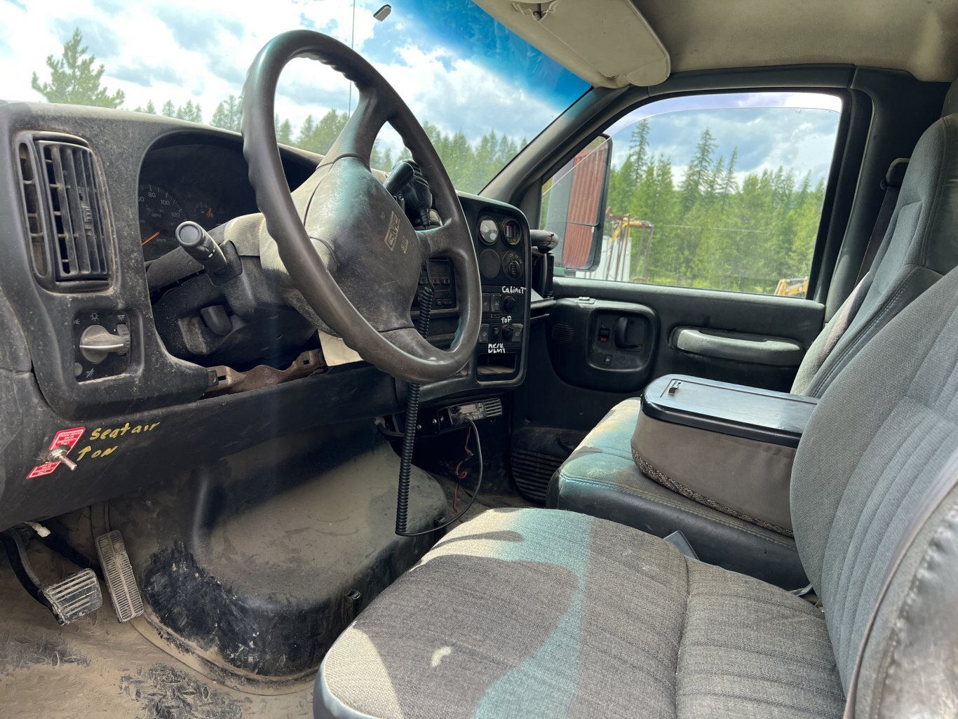 2007 GMC C5500 Service Truck with Hiab 077 BS 3 Knuckle Boom • 4X4 Mechanic Truck #9902 BP