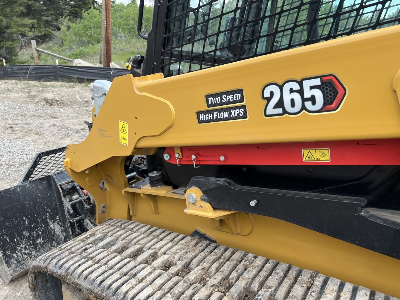 2025 Caterpillar 265 Skid Steer with High Flow Hydraulics Hiflow Tracked Skid Steer #9939 BP